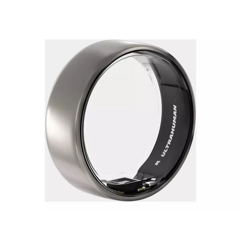 Ultrahuman Ring Air Raw Titanium tamanho 12 | Ultrahuman