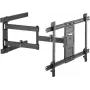 LogiLink - Suporte de parede para TV LCD / TV LCD curva (Full-Motion) - plástico, aço, acrilonitrilo-butadieno-estireno (ABS) - preto - tamanho do ecrã: 94-203 cm (37-80 polegadas)