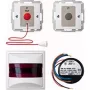 Interruptor de pressão Merten MEG4849-1419, caixa de termoplástico branco, 230 V AC, 0,5 A