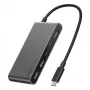 Belkin Connect, USB Type-C, HDMI, USB 2.0 Type-A, USB Type-C, 5000 Mbit/s, 60 Hz, 3840 x 2160 píxeis, preto