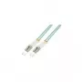Logilink - Cabo de ligação - LC multimodo (M) - LC multimodo (M) - 7,5 m - fibra ótica - 50/125 micrómetros - OM3 - isento de halogéneos - água-marinha (FP3LC07)
