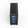 Caixa de PC Fractal Design Pop 2 Air preto TG RGB Midi Tower – ATX/Micro-ATX/Mini-ITX, 3x120mm à frente, 1x120mm atrás, baías de 2,5
