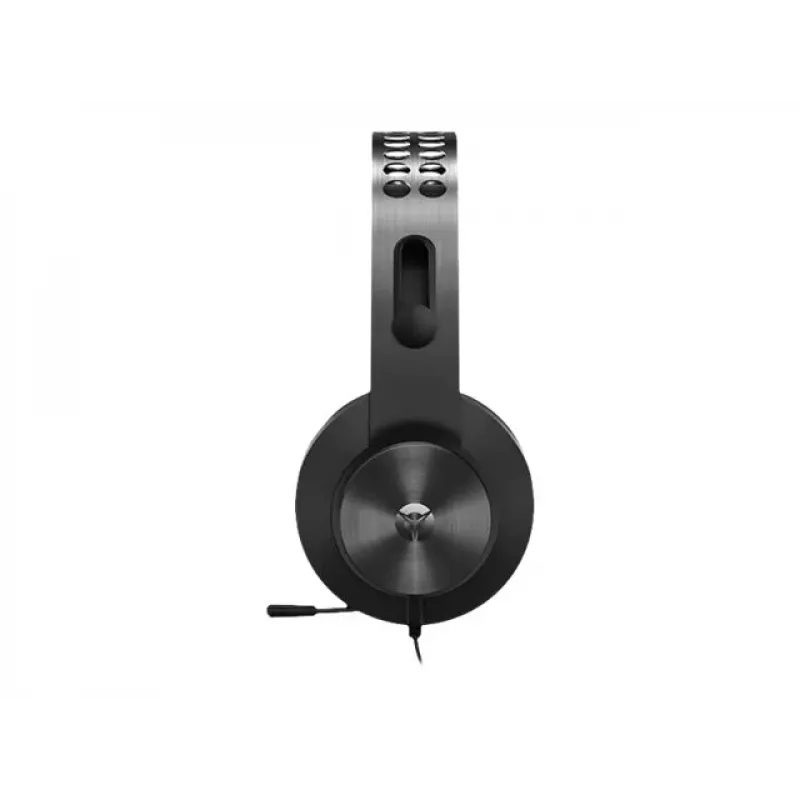 Headset Lenovo Legion H500 Pro com fios com arco de cabeça gaming cinzento