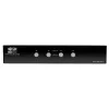 EATON TRIPPLITE Comutador KVM DisplayPort de 4 portas com cabos de áudio e hub USB 3.0 SuperSpeed (B004-DPUA4-K)