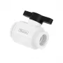 Válvula de esfera Barrow TLQFS-V1 10 mm G1/4, branco/preto