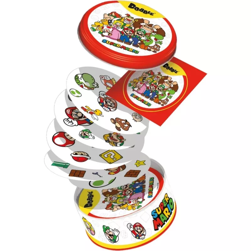 Dobble Super Mario, jogo de cartas