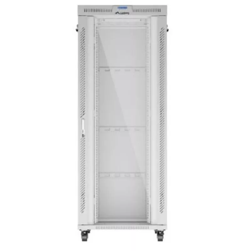 LANBERG 19 42U 800x1000 Independente Porta de vidro LCD (FlatPack) Cinzento (envio por transportadora)