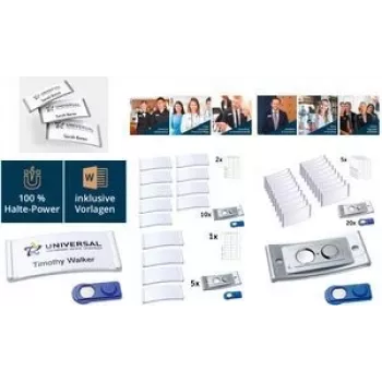 Cartões de identificação Avery Zweckform 70 x 30 mm 10 unid. nobre 10 cartões 36 cartões