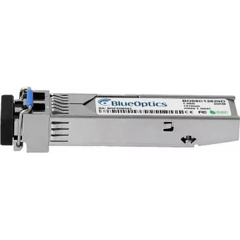 compatível Cisco GLC-LH-SM-20 BlueOptics© BO05C13620D transceptor SFP, LC-Duplex, 1000BASE-LX, fibra monomodo, 1310nm, 20KM, DDM, 0°C/+70°C (GLC-LH-SM-20-BO)