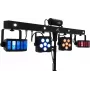 Barra laser LED EUROLITE PRO FX conjunto de luzes 51741091 efeitos RGB