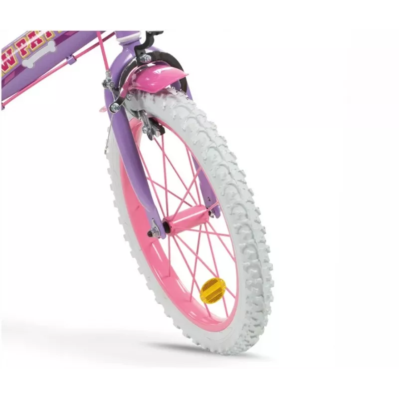 Bicicleta infantil 16 Paw Patrol roxa 1680 menina TOIMSA