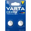 Bateria Varta Electronics CR2016 Lítio 90 mAh 3V VE 2 (06016101402)