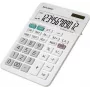 Calculadora Sharp EL-334 W solar/pilha – calculadora básica de bolso com alimentação dupla