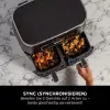 Fritadeira Ninja AF200EU dupla 7,6 L autónoma 2400 W fritadeira de ar quente preto