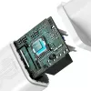 Carregador rápido de parede Baseus Super Si para smartphone branco CA para interior