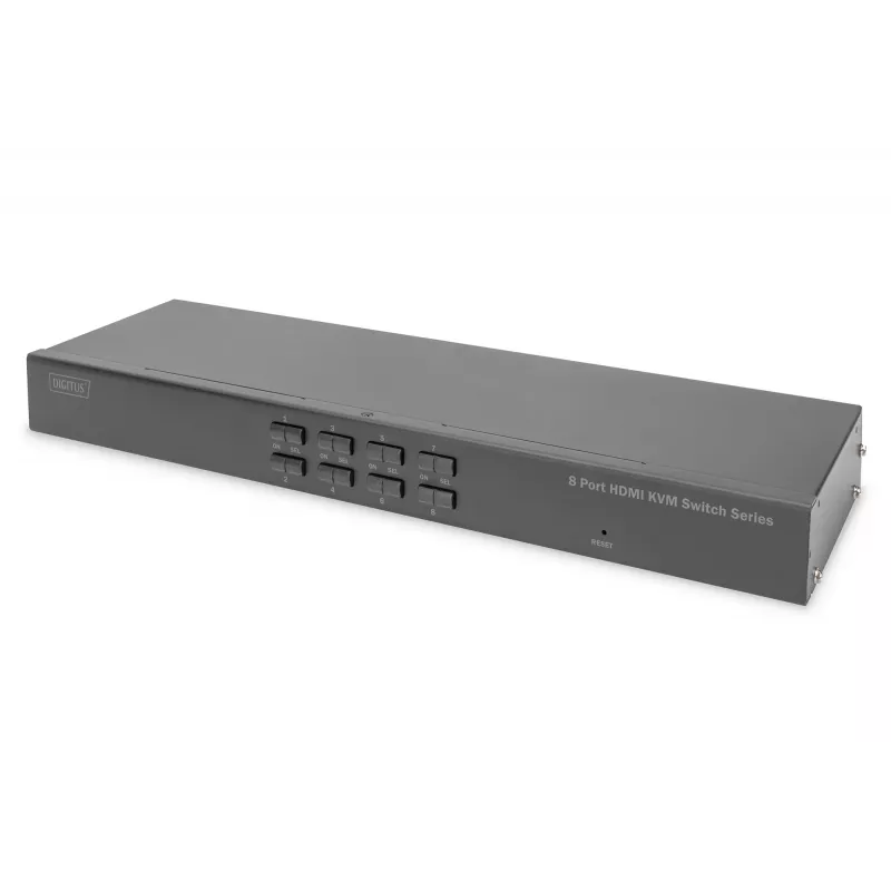 Switch KVM HDMI de 8 portas Digitus USB 4K Ultra HD