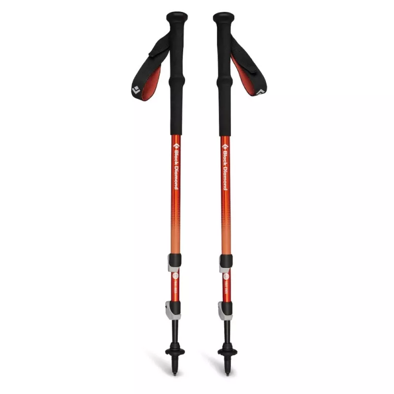 Bastões de trekking Black Diamond Trail Back burnt sienna