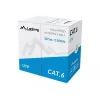 Lanberg LCU6-10CC-0305-S cabo de rede Cat6 U/UTP, 305 m, rígido, CCA, 1 Gb/s, cinzento