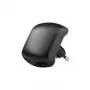 Adaptador de carregamento USB 230V para 2x USB (2A) – carregador de viagem (preto emborrachado)