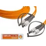 Lightwin cabo de patch de fibra ótica duplex de alta qualidade, MM OM2, FC - FC (LDP-50 FC-FC 1.0)