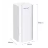 Tenda Nova EE3 Pro (2 un.) sistema Wi-Fi 7 Mesh, branco