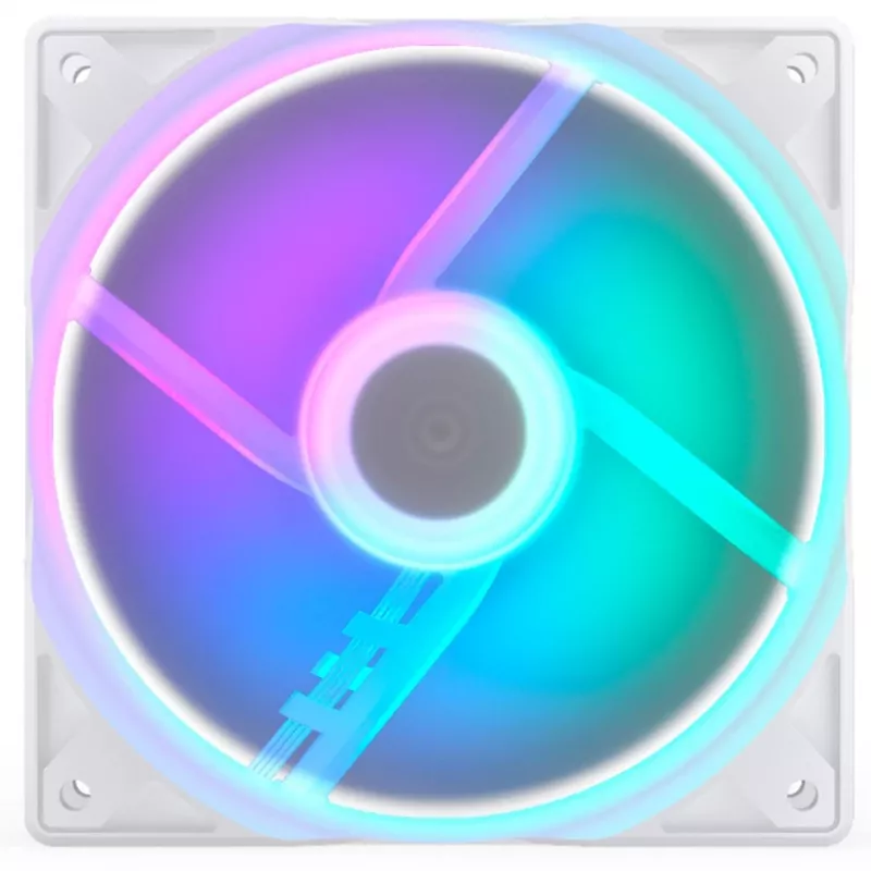 Ventoinha de arrefecimento para computador ENDORFY Stratus 120 branco PWM ARGB 120 mm