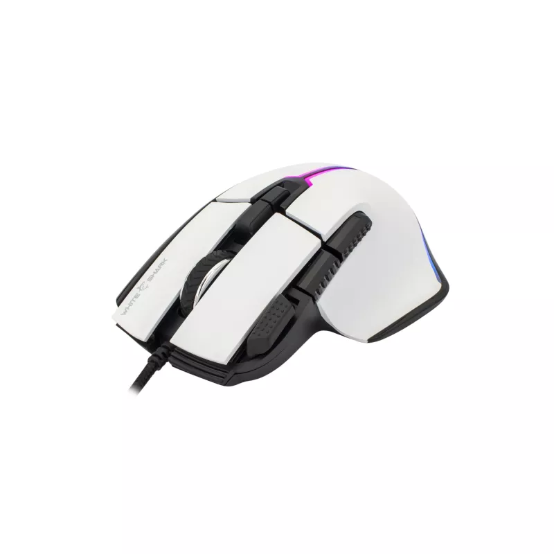 White Shark GM-9006 MARROK branco RGB / 12.000 dpi