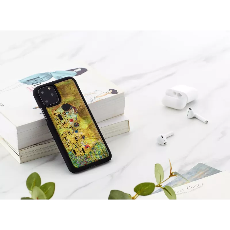 Capa para smartphone iKins para iPhone 11 Pro — preta, capa de proteção macia