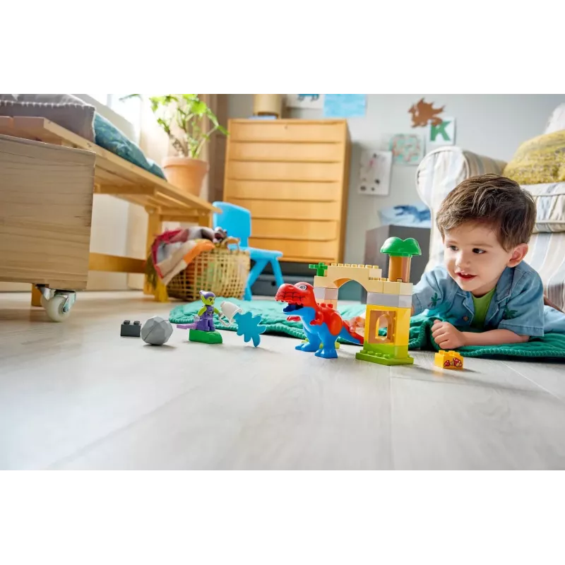 LEGO DUPLO 10463 Dinossauro Spidey-Rex contra o Duende Verde