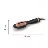 Escova de ar quente ROWENTA CF9840F0 — tecnologia Warm, 220–240 V, preto/cobre, função iões