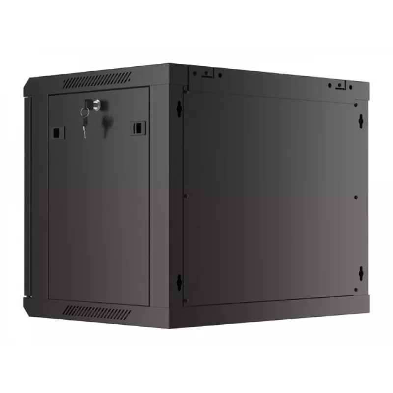 Armário de parede LANBERG WF01-6409-23B 9U, 60 kg, IP20, 600×450×512 mm, preto