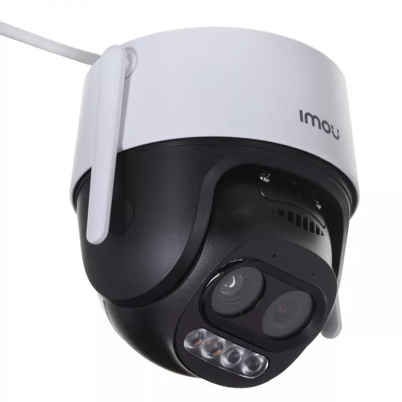 Câmara de vigilância IP IMOU Cruiser Z Turret — 5 MP, 2,8 mm, 12 V DC, Wi‑Fi e Ethernet, IP66, rotação 355° inclinação 90°