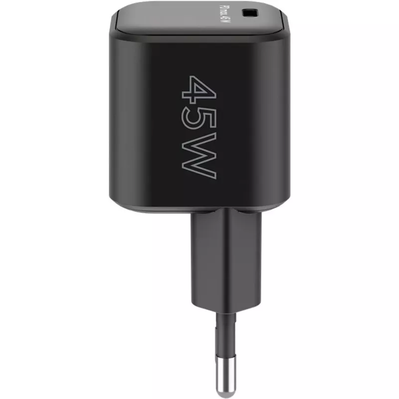 Carregador Goobay 65331 carregador rápido AC para interior preto USB Type-C