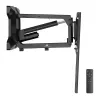 Suporte de parede MACLEAN MC-891 para TV VESA 600x400, inclinável, altura ajustável, carga máx. 35 kg