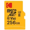 Memória flash Kodak 256GB UHS-II U3 A1 V60 Ultra Pro EKMSDM256GUHS2V1K