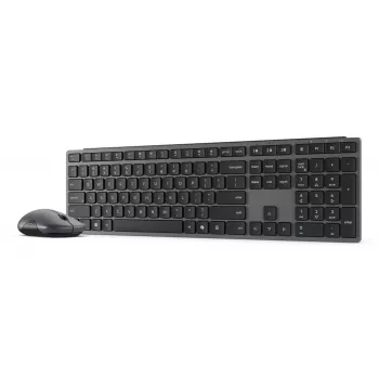 Conjunto de teclado e rato sem fios Lenovo 700 Modern Multi-Device – layout inglês dos EUA, Bluetooth, Luna Grey