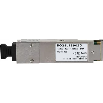 Módulo transceptor de rede de fibra ótica BlueOptics JH420A-BO 100000 Mbit/s QSFP28