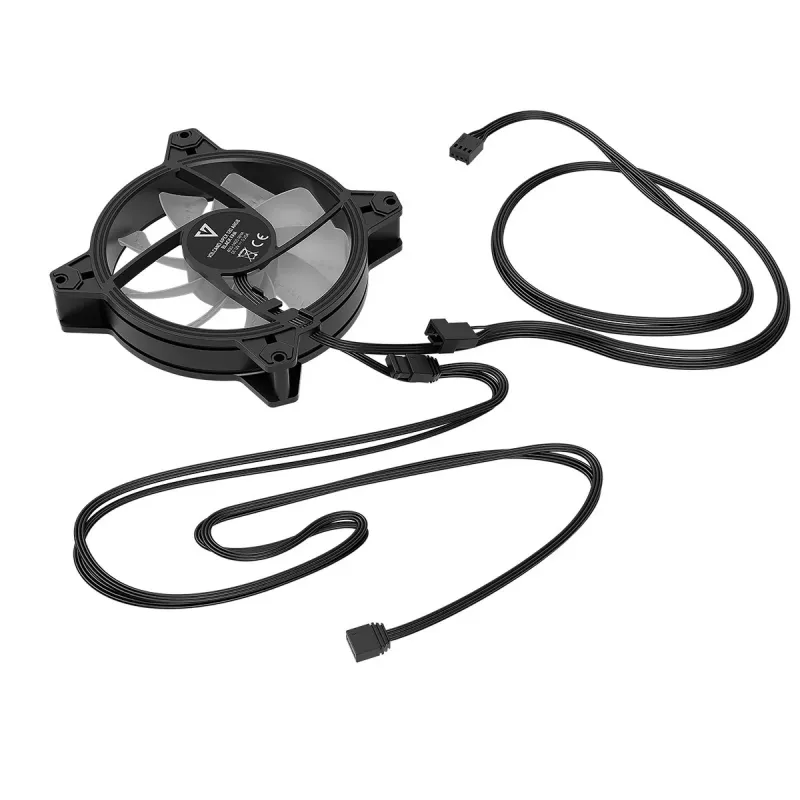 Ventoinha para caixa de 120 mm MODECOM VOLCANO APEX 120 ARGB Preto