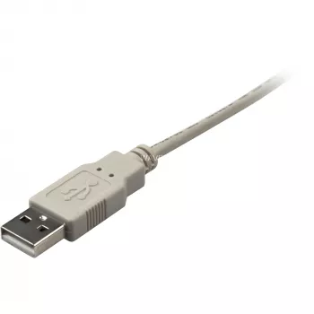 Cabo USB 2.0, ficha USB-A > ficha USB-B (cinzento, 0,5 metros)