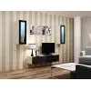 Suporte de TV Cama VIGO 140 30/140/40 branco/preto brilhante