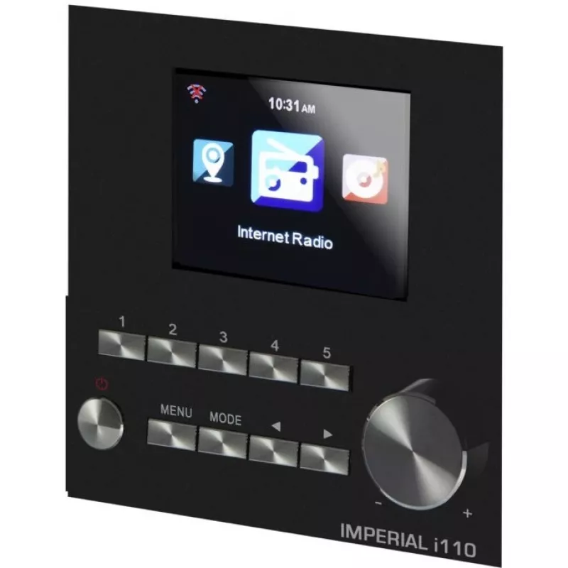 Imperial DABMAN i110 rádio de internet WLAN, aspeto de madeira