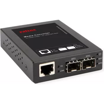 Conversor de suporte Secomp RJ45 miniGBIC 1 Gbit/s (modelo 21.13.1074)