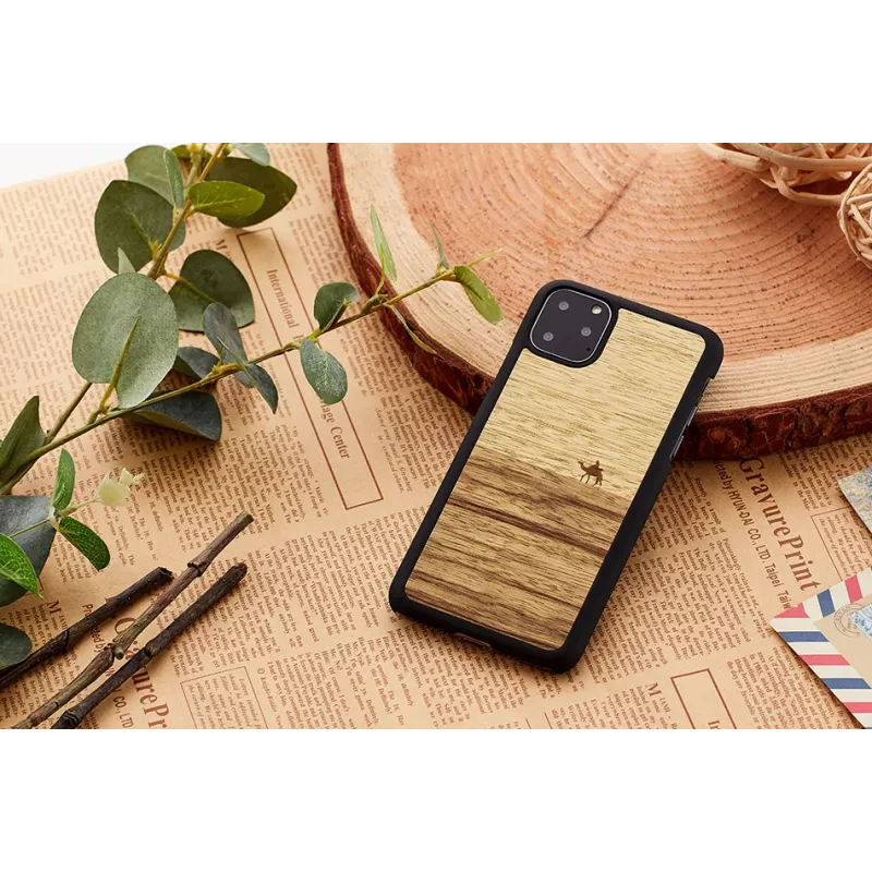 Capa para smartphone man and wood para iPhone 11 Pro — terra preto