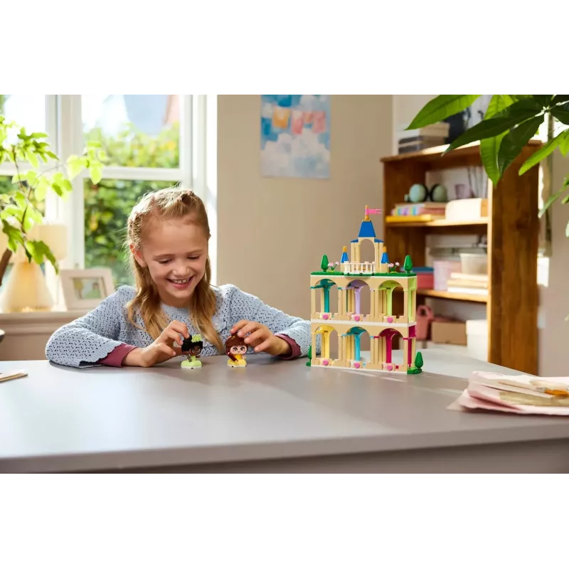 LEGO DISNEY 43291 Mini Bela e Tiana com Castelo