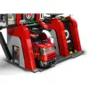 Brinquedo de construção LEGO City Quartel dos Bombeiros com veículo de escada giratória 60414 — 843 peças, 5 minifiguras, 220×320×140 mm