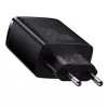 Carregador USB Baseus 30W QC PD3.0 Type-C carregamento rápido para iPhone 17 16 15 14 13 12 Pro Max Xiaomi Samsung