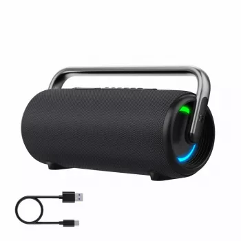 Coluna portátil Manta SPK325-BK NYX preta