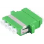 Conector de fibra ótica ShiverPeaks S/CONN LC-LC quad verde — conector de fibra ótica LC para LC quad