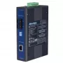 Conversor de suporte ADVANTECH EKI-2541S-AE — Ethernet 10/100 Mbit/s para fibra ótica monomodo, 1 porta de fibra ótica