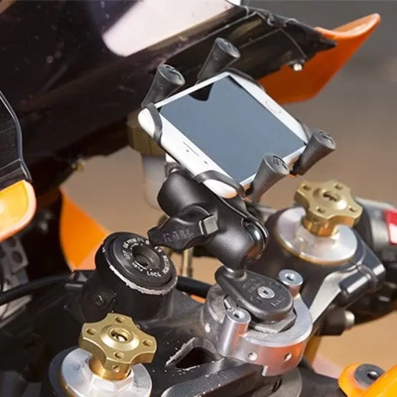 Base esférica para coluna de direção de motociclo RAM Mounts